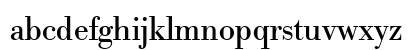 ModernBodoni Regular Preview