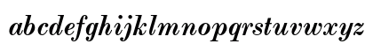 Monotype Modern Bold Italic Preview