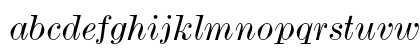 Monotype Modern Std Wide Italic Preview