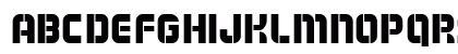Modsten Bold Lowercase Preview