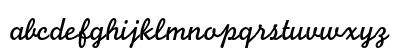 Monoline Script MT Std Regular Lowercase Preview