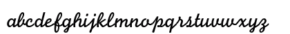 Monoline Script MT Std Regular Lowercase Preview