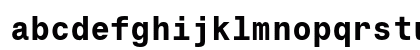 Monospace 821 Bold Preview