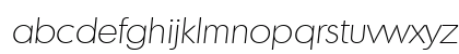 Montreal-Serial-ExtraLight RegularItalic Lowercase Preview