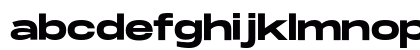 Monument Extended Bold Lowercase Preview