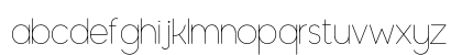 Moon 2.0 Light Lowercase Preview