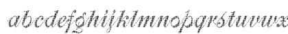 MortemStylus Regular Lowercase Preview