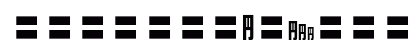 MOSuuji H C HBn Lowercase Preview