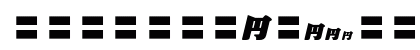MOSuuji H D JHn Lowercase Preview
