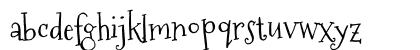 Mountains of Christmas Regular Lowercase Preview