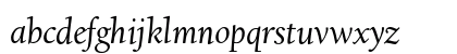 MP FBCalifornianText Italic Preview