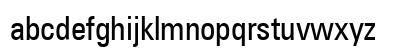 MPZurich Cn BT Regular Lowercase Preview