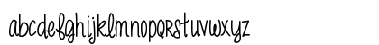 MRF funky fresh Medium Lowercase Preview