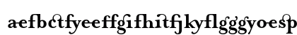 MrsEavesJustLig Bold Preview