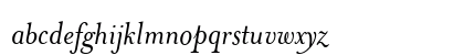 MrsEavesSmartLig Medium Italic Preview