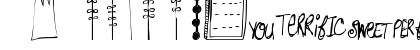 MTF Doodlewhats Regular Lowercase Preview