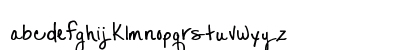 MTF Lexi Regular Lowercase Preview