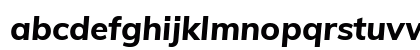 Mulish ExtraBold Italic Preview