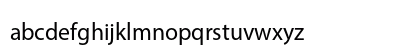 Myriad Arabic Regular Lowercase Preview