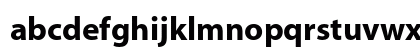 Myriad Bold Lowercase Preview