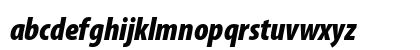 Myriad Pro Black Condensed Italic Preview