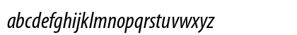 Myriad Pro Cond Italic Preview