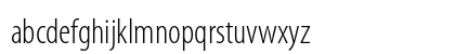 Myriad Pro Light Condensed Lowercase Preview