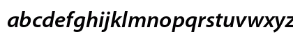 Myriad Pro Semibold Italic Preview