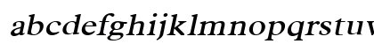 Nadine Italic Lowercase Preview