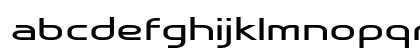 Nanton Extra-expanded Regular Lowercase Preview