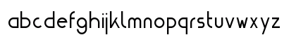 Nasa21 Regular Lowercase Preview