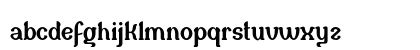 Naula Regular Lowercase Preview