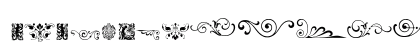 NeoclassicFleuronsFree Regular Lowercase Preview