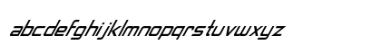Neon Nanoborg Italic Lowercase Preview