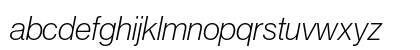 Neue Haas Grotesk D W0436 Italic Preview