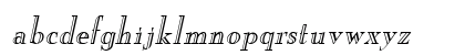 New England-Engraved Italic Preview