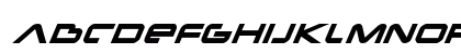 New Mars Italic Lowercase Preview