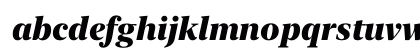 New York Extra Large Heavy Italic Lowercase Preview