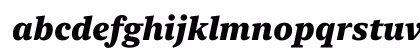New York Small Heavy Italic Lowercase Preview