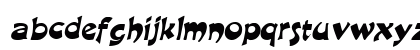 Newel Oblique Lowercase Preview