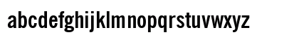 NewsGoth Cn BT Bold Lowercase Preview
