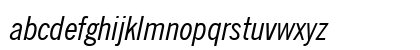 NewsGoth Cn BT Italic Lowercase Preview
