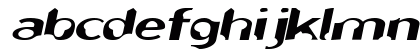 NibblesExtended Oblique Lowercase Preview