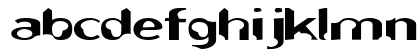NibblesExtended Regular Lowercase Preview