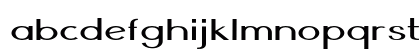 Nickel Extra-expanded Regular Lowercase Preview