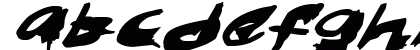 Nightmare Ink Italic Preview
