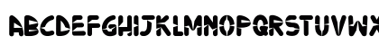 Ninjos Regular Lowercase Preview