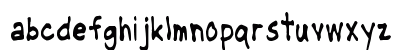 NipCen's Handwriting Condesnsed Condesnsed Preview