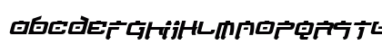Nippon Tech Bold Italic Lowercase Preview