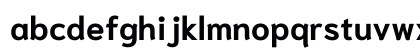Niramit Bold Lowercase Preview